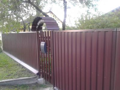 Профнастил МП-20 RAL 8017