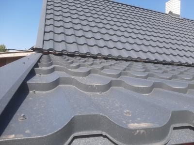 Металлочерепица ТРАМОНТАНА VIKING ELITE 0.5мм Zn 275гр/м2 (RAL 7024)